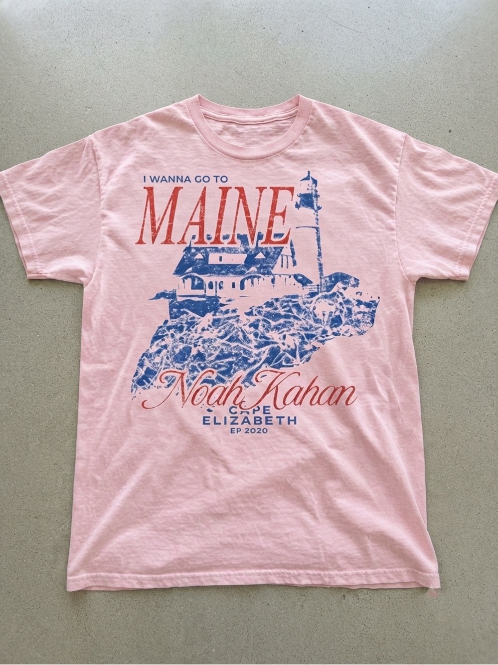 Noah Kahan "Cape Elizabeth" Graphic T-Shirt